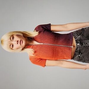 NWT AIR JORDAN FULL-ZIP KNIT TOP